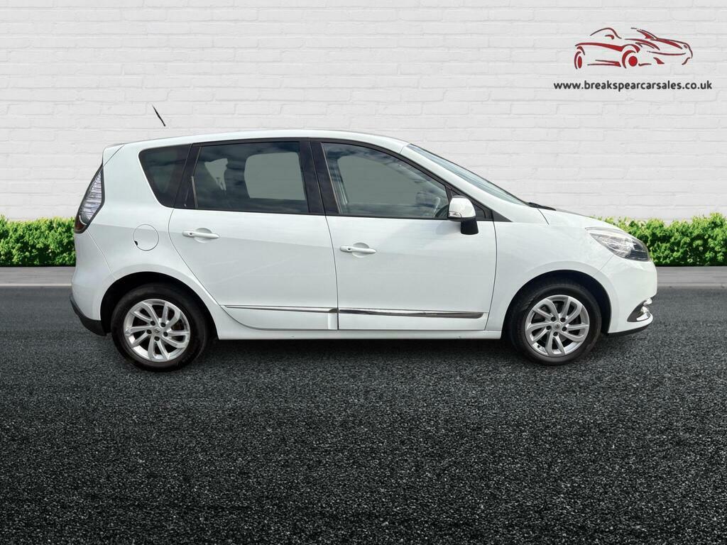 Renault Scenic 1.6 Vvt Dynamique Tomtom Euro 5 White #3