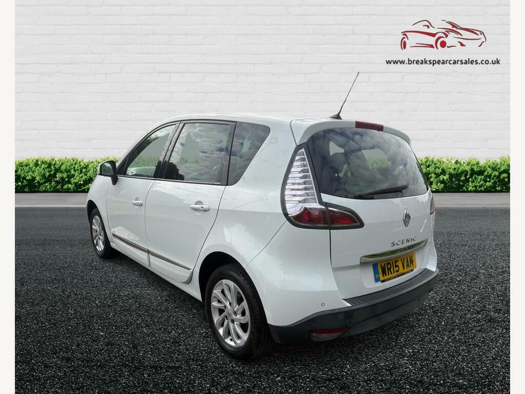 Renault Scenic 1.6 Vvt Dynamique Tomtom Euro 5 White #4