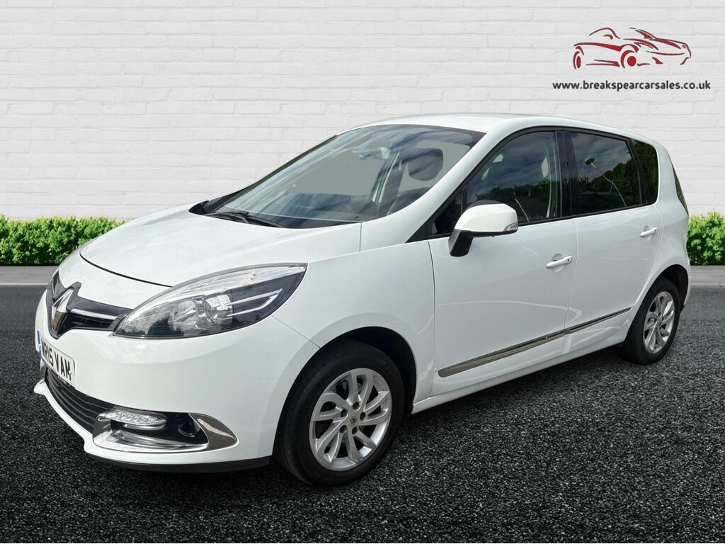 Renault Scenic 1.6 Vvt Dynamique Tomtom Euro 5 White #6