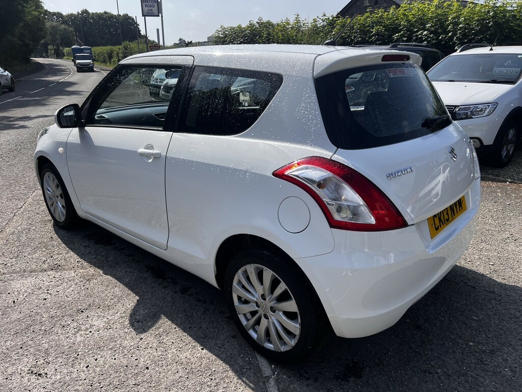 Suzuki Swift Hatchback 1.2 Sz3 201313 CK13NYM White #6