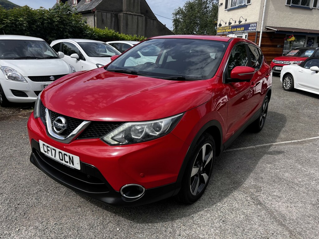 Nissan Qashqai Suv 1.5 Dci N-connecta 201717 CF17OCN Red