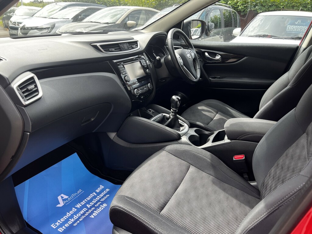 Nissan Qashqai Suv 1.5 Dci N-connecta 201717 CF17OCN Red #5