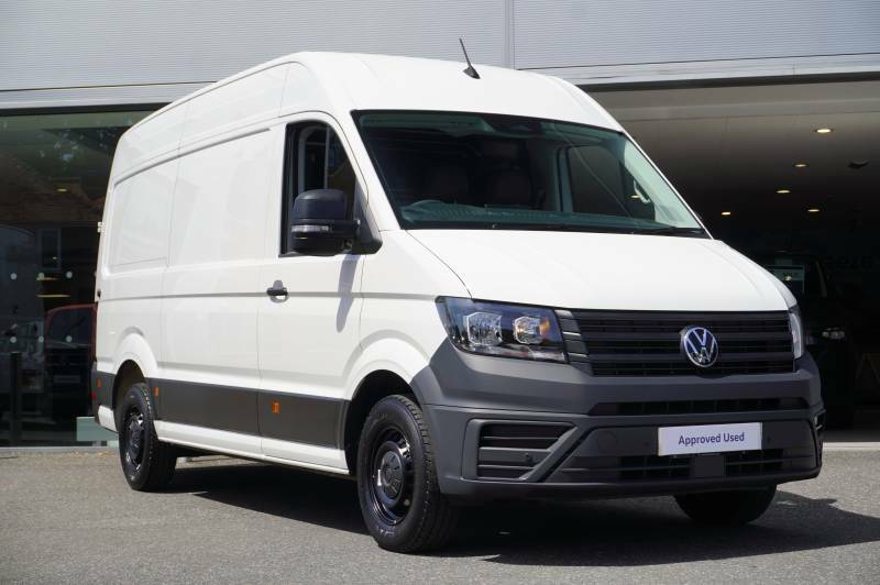Volkswagen Crafter Cr35 Tdi 140Ps High Roof Van Commerce Plus Mwb - 2 White