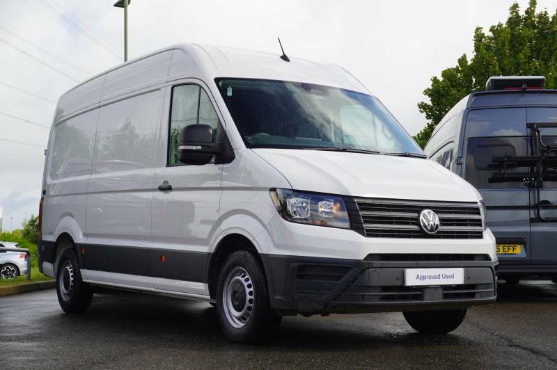 Volkswagen Crafter Cr35 Tdi 140Ps High Roof Van Commerce Plus Mwb HV25XBG White