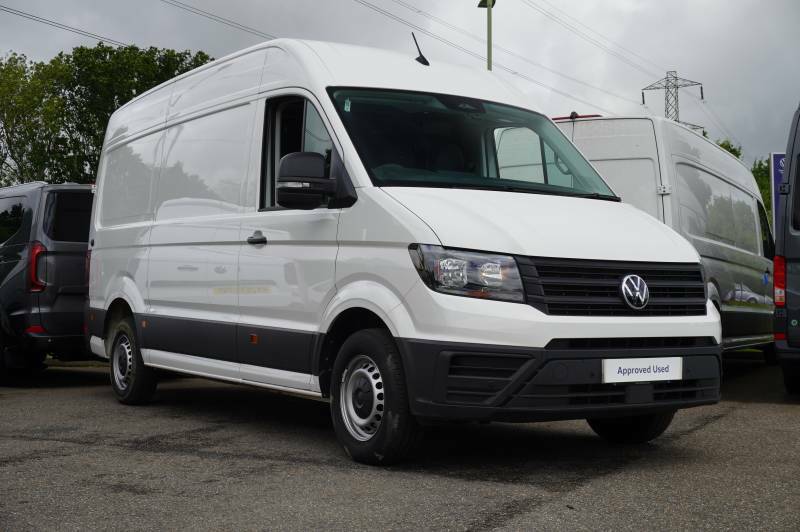 Volkswagen Crafter Cr35 Tdi 140Ps High Roof Van Commerce Plus Mwb - 2 White