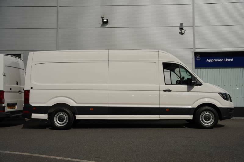 Volkswagen Crafter Cr35 Tdi 140Ps High Roof Van Commerce Plus Lwb - 2 DU74AGX White #4
