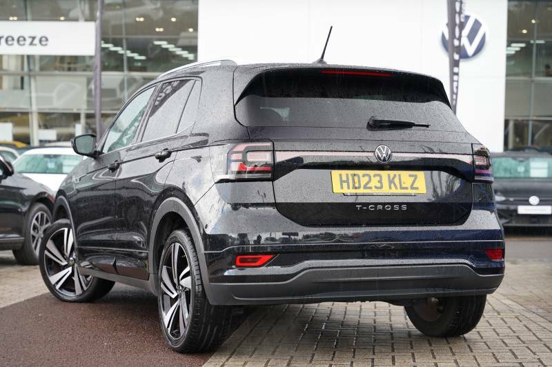 Volkswagen T-Cross Tsi Evo Dsg R-line Black #3