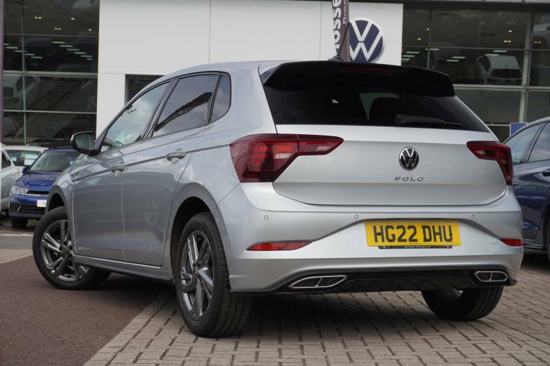 Volkswagen Polo Tsi Dsg R-line - 2022 22 HG22DHU Silver #3