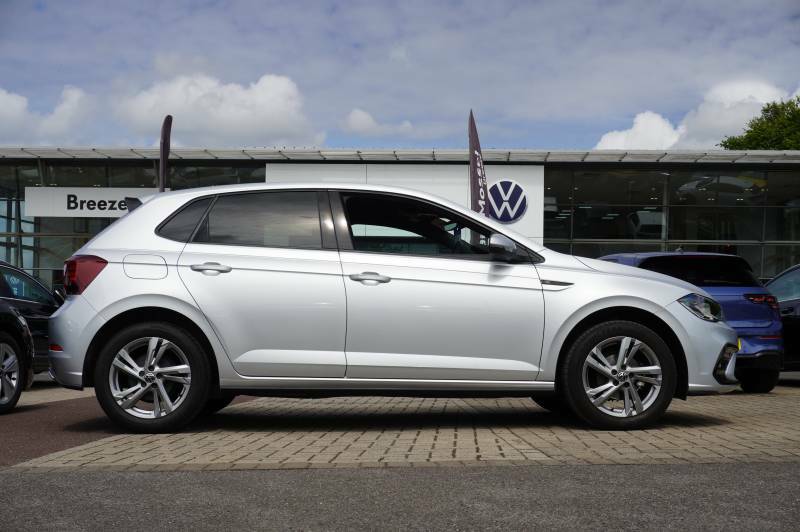 Volkswagen Polo Tsi Dsg R-line - 2022 22 HG22DHU Silver #4