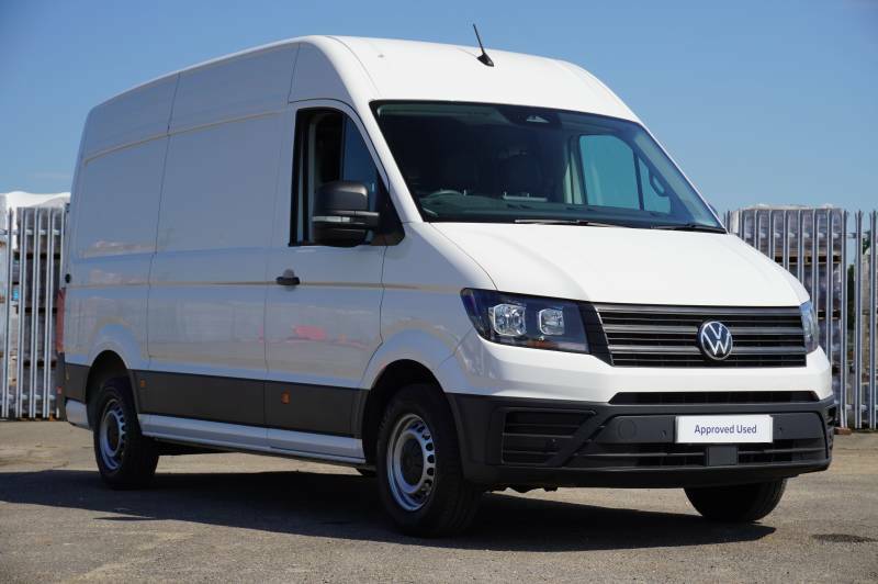 Volkswagen Crafter Cr35 Tdi 140Ps High Roof Van Commerce Plus Mwb - White