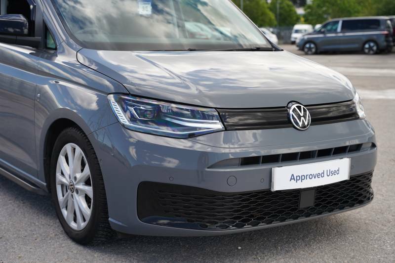 Volkswagen Caddy C20 Cargo Commerce Plus Swb 122 Ps 2.0 Tdi 7Sp Dsg Grey #32