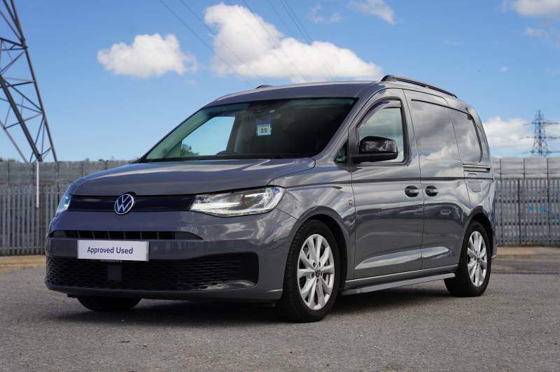 Volkswagen Caddy C20 Cargo Commerce Plus Swb 122 Ps 2.0 Tdi 7Sp Dsg Grey #34