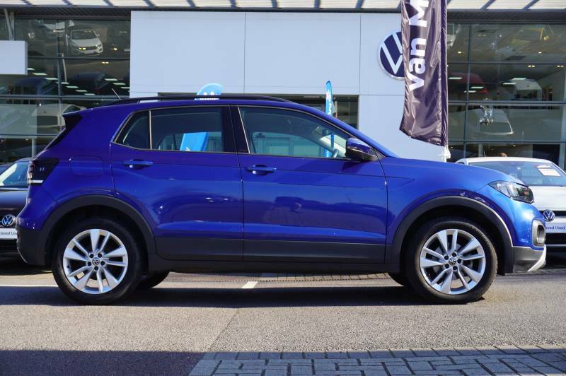 Volkswagen T-Cross Tsi Se Blue #4