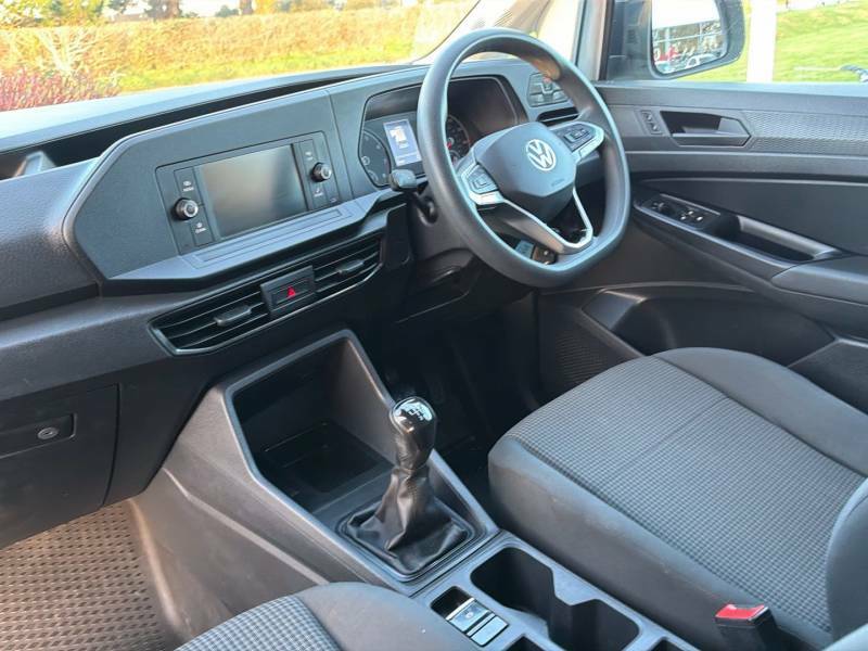Volkswagen Caddy C20 Tsi 114Ps Van Commerce Swb White #2