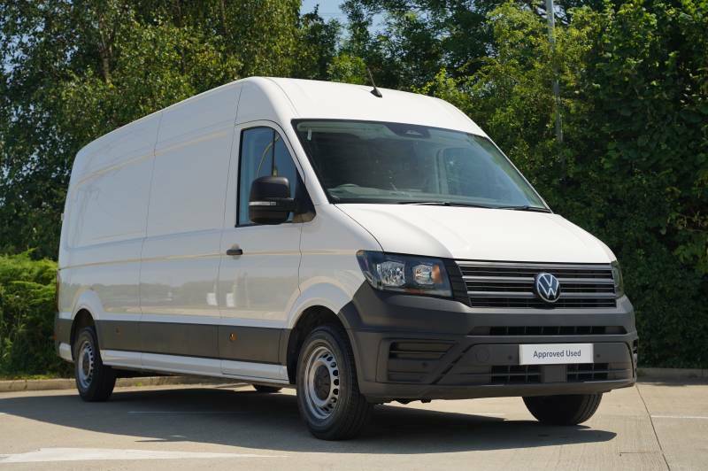 Volkswagen Crafter Cr35 Tdi 140Ps High Roof Van Commerce Lwb - 2026 DU74BBE White