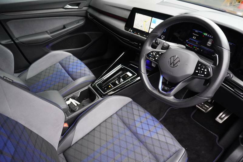 Volkswagen Golf Tsi 320 4Motion Dsg R Blue #6
