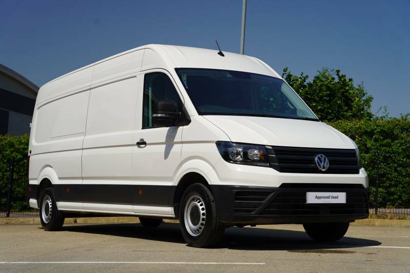 Volkswagen Crafter Cr35 Tdi 140Ps High Roof Van Commerce Plus Lwb White