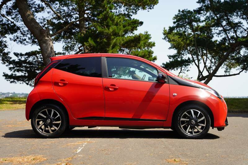 Toyota Aygo Vvt-i Tss X-trend Red #4