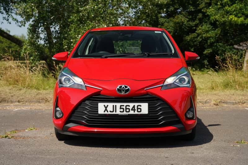 Toyota Yaris Hatchback Blue #7