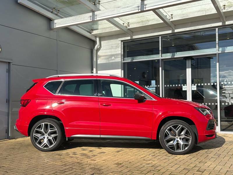 Seat Ateca Tsi Evo Fr Sport Red #4