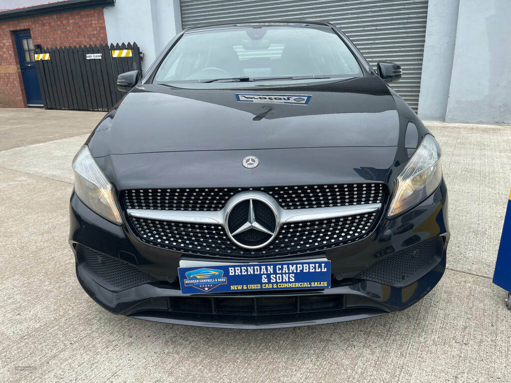 Mercedes-Benz A Class A200d Amg Line CE17XYV Black #3