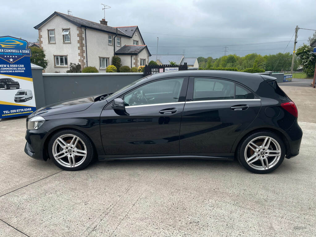 Mercedes-Benz A Class A200d Amg Line CE17XYV Black #4