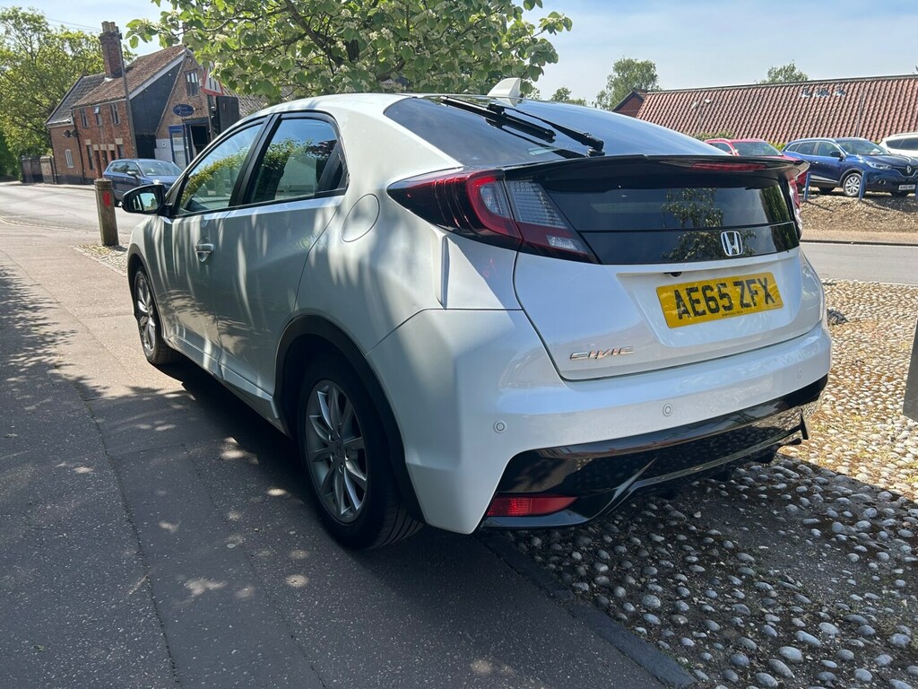 Honda Civic 1.6 I-dtec Se Plus AE65ZFX White #3
