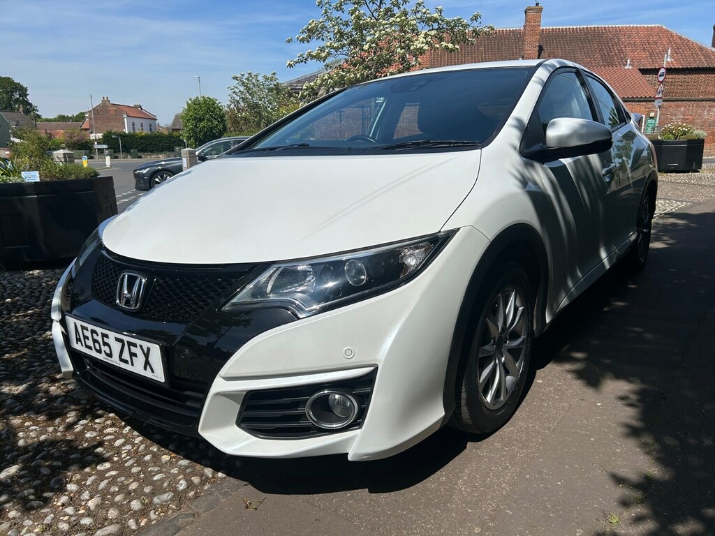 Honda Civic 1.6 I-dtec Se Plus AE65ZFX White #2