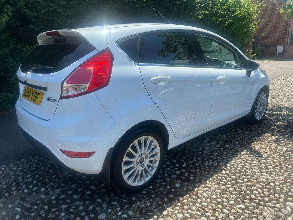 Ford Fiesta 1.0 Ecoboost Titanium AU13YDF White #5