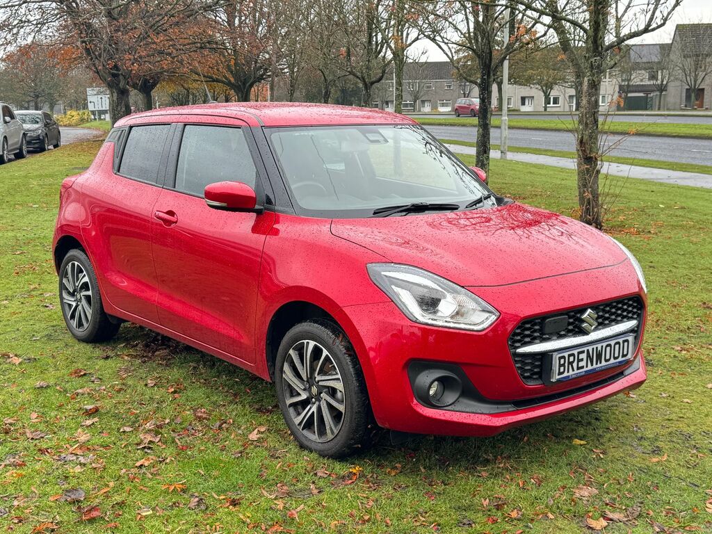 Suzuki Swift 1.2 Dualjet Mhev Sz5 Hatchback Hybrid M Red