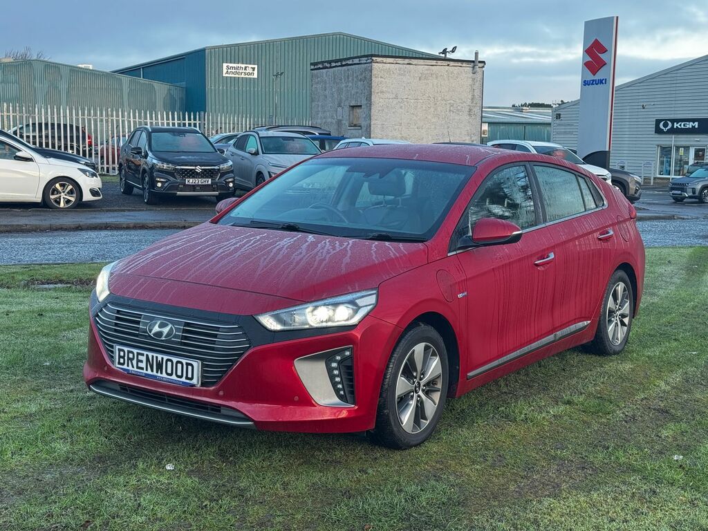 Hyundai Ioniq 1.6 H-gd Gpfi 8.9Kwh Premium Se Hatchback Petr HA19HAA Red #3