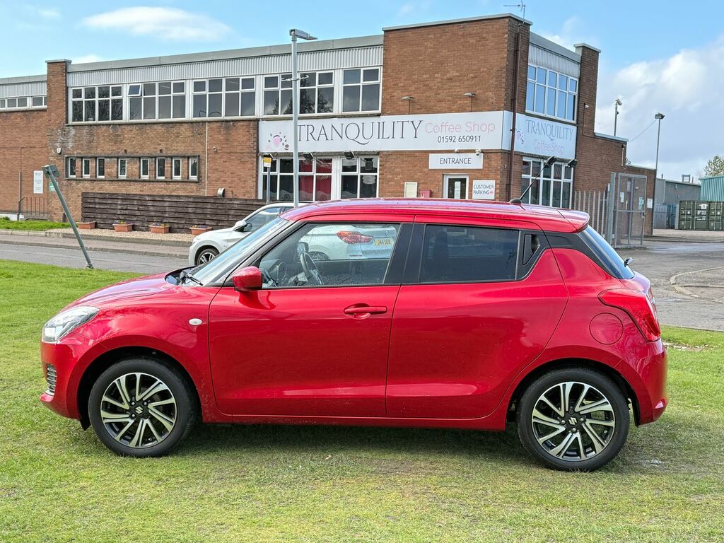 Suzuki Swift 1.2 Dualjet Mhev Sz-l Hatchback Hybrid SL23ATU Red #4