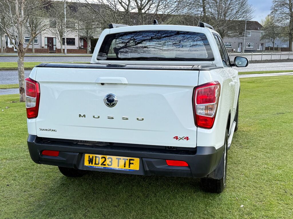 SsangYong Musso 2.2D Rebel Pickup Double Cab 4Wd E WD23TTF White #5