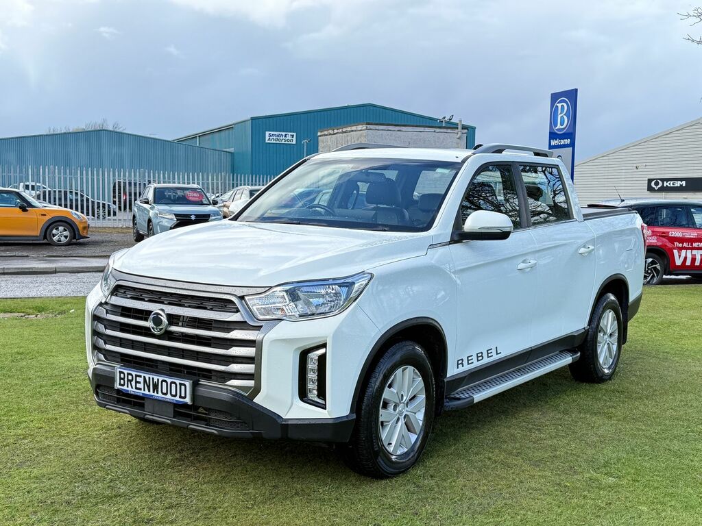 SsangYong Musso 2.2D Rebel Pickup Double Cab 4Wd E WD23TTF White #3