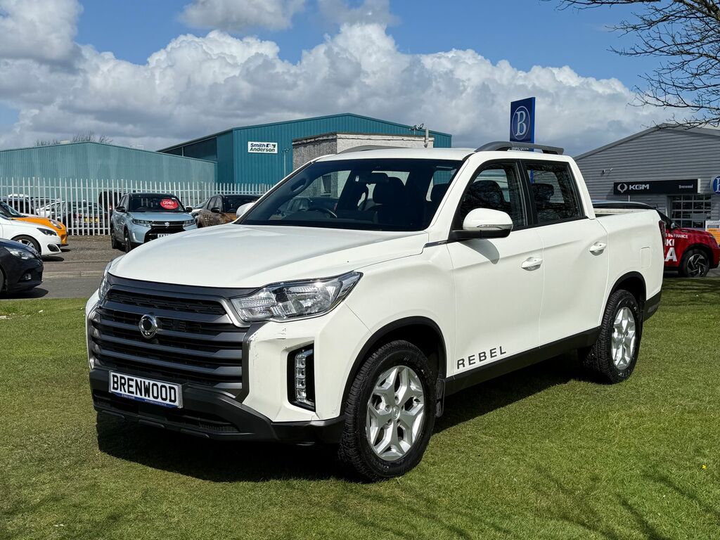 SsangYong Musso 2.2D Rebel Pickup Double Cab 4Wd E DL74ORH White #3