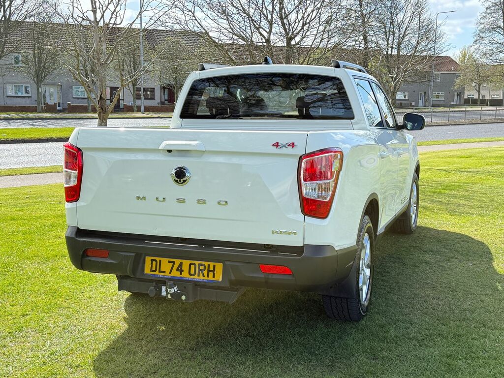 SsangYong Musso 2.2D Rebel Pickup Double Cab 4Wd E DL74ORH White #5
