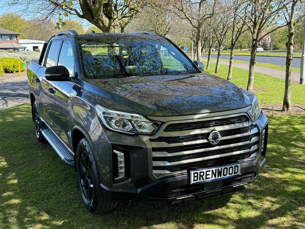 SsangYong Musso 2.2D Saracen Pickup Double Cab 4Wd SK75FJF Grey #2