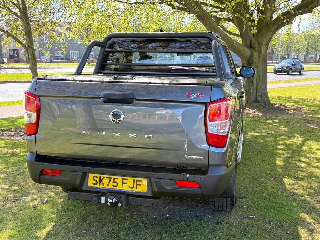 SsangYong Musso 2.2D Saracen Pickup Double Cab 4Wd SK75FJF Grey #6