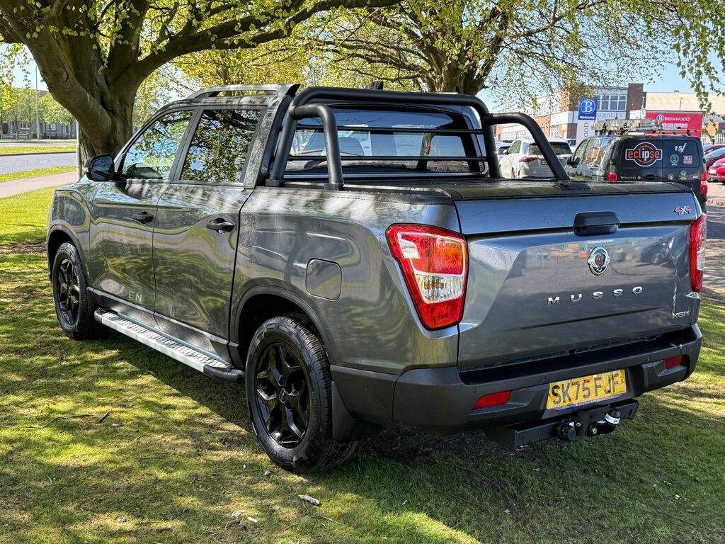 SsangYong Musso 2.2D Saracen Pickup Double Cab 4Wd SK75FJF Grey #5