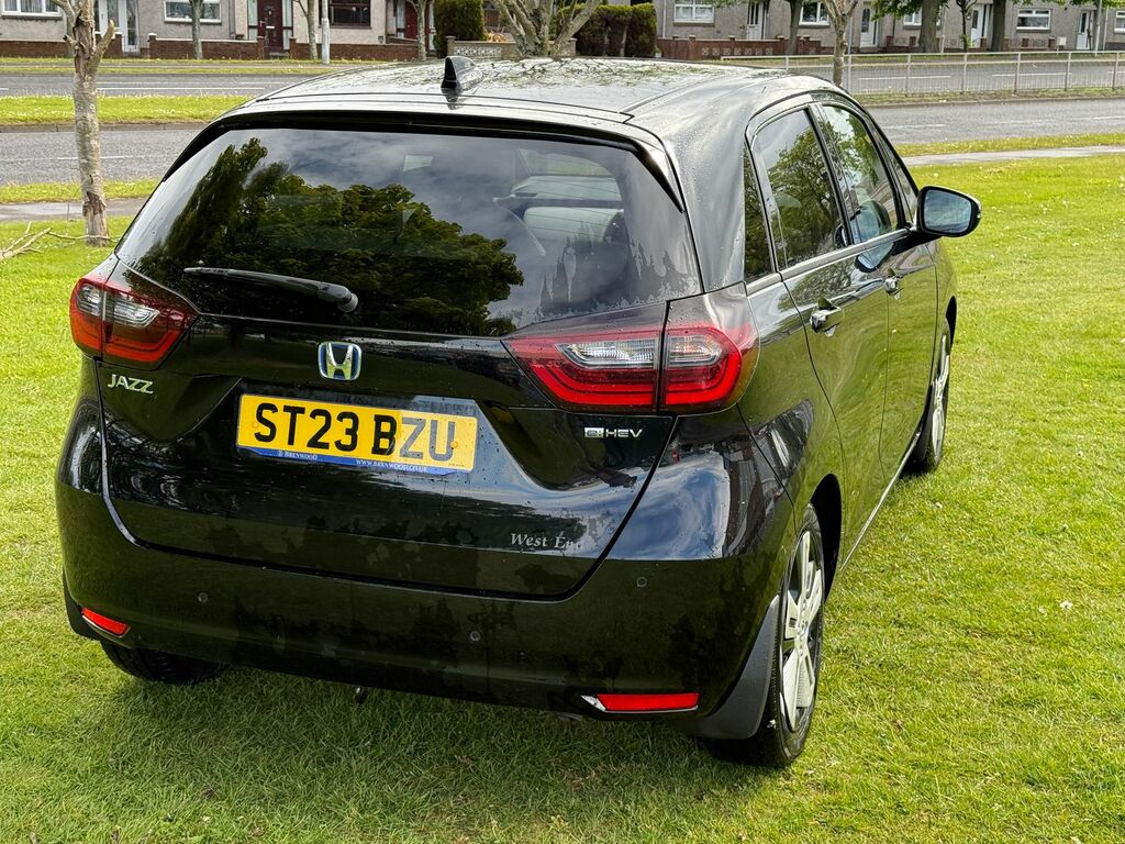 Honda Jazz 1.5 H I-mmd Ex Hatchback Hybrid Ecvt Eu ST23BZU Black #5