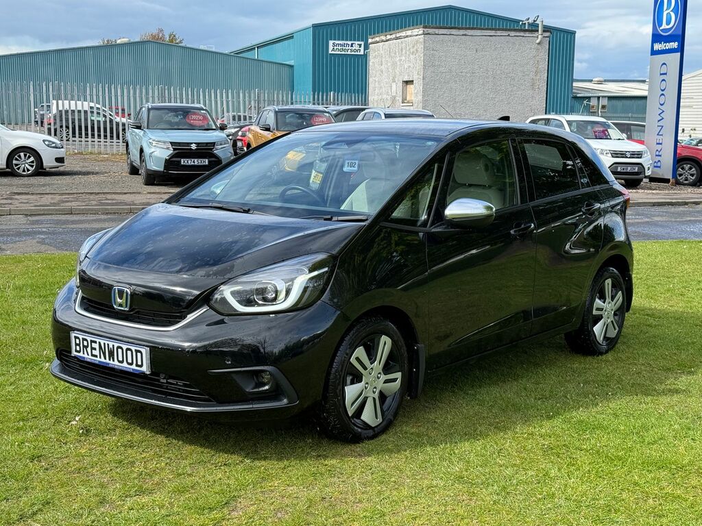 Honda Jazz 1.5 H I-mmd Ex Hatchback Hybrid Ecvt Eu ST23BZU Black #3