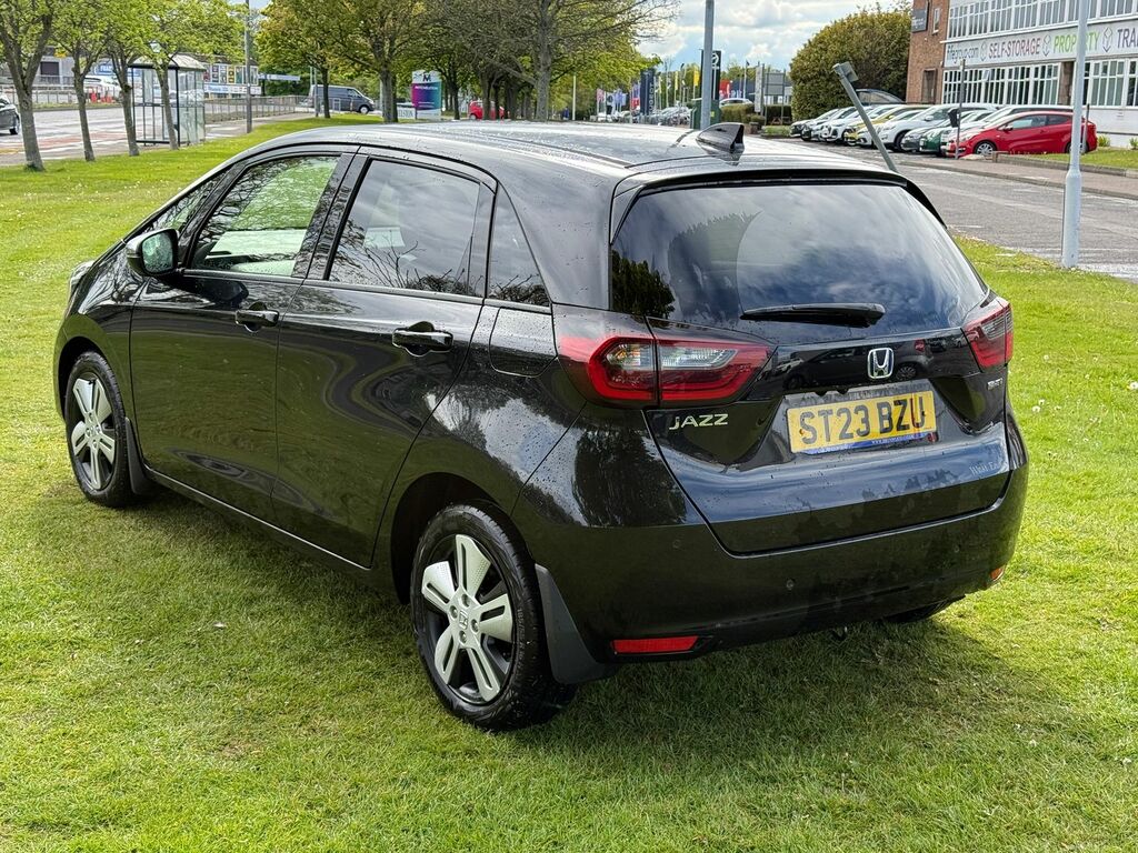 Honda Jazz 1.5 H I-mmd Ex Hatchback Hybrid Ecvt Eu ST23BZU Black #4