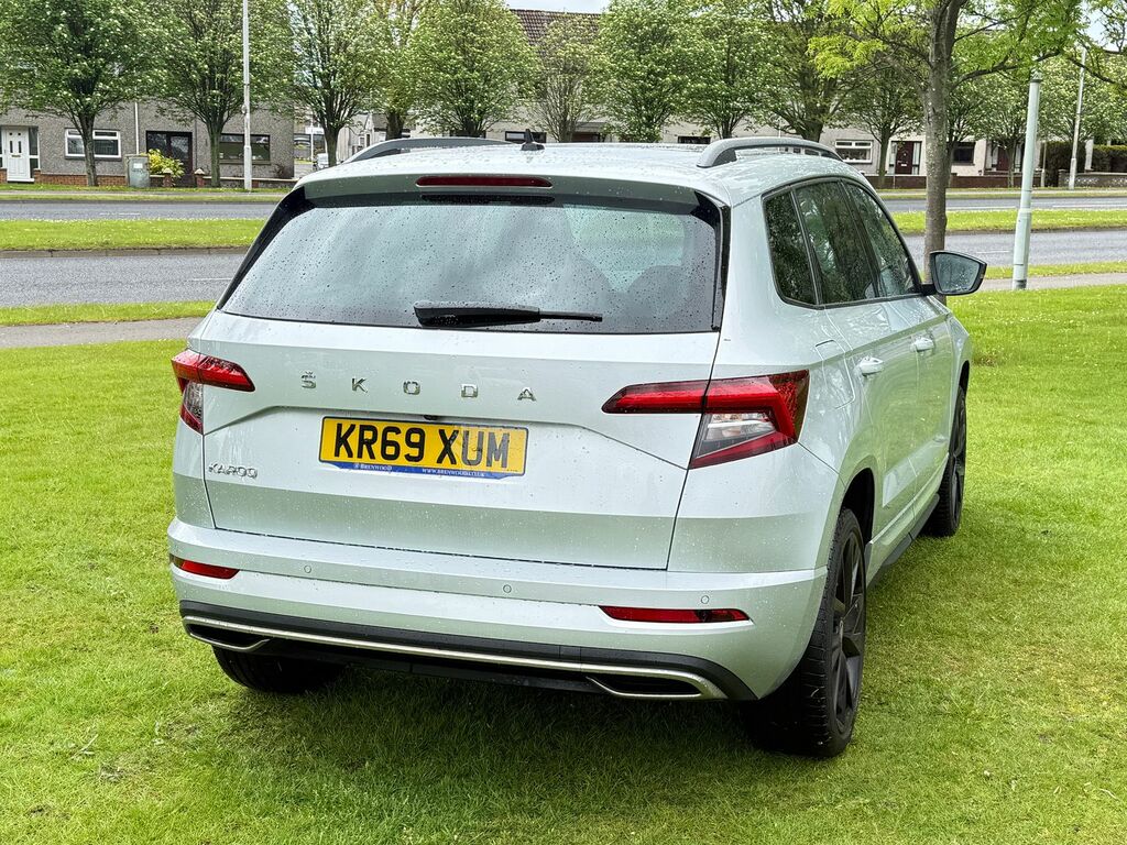 Skoda Karoq 1.5 Tsi Act Sportline Suv Dsg Euro 6 S KR69XUM Silver #5
