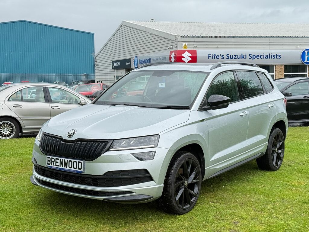 Skoda Karoq 1.5 Tsi Act Sportline Suv Dsg Euro 6 S KR69XUM Silver #3