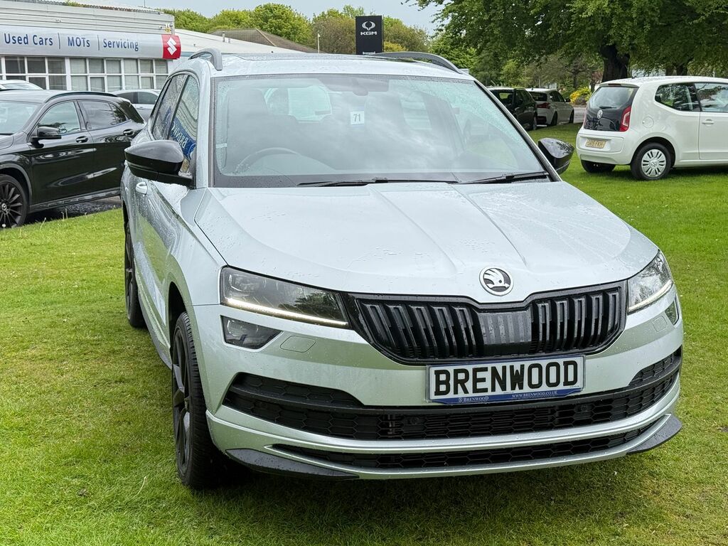 Skoda Karoq 1.5 Tsi Act Sportline Suv Dsg Euro 6 S KR69XUM Silver #2