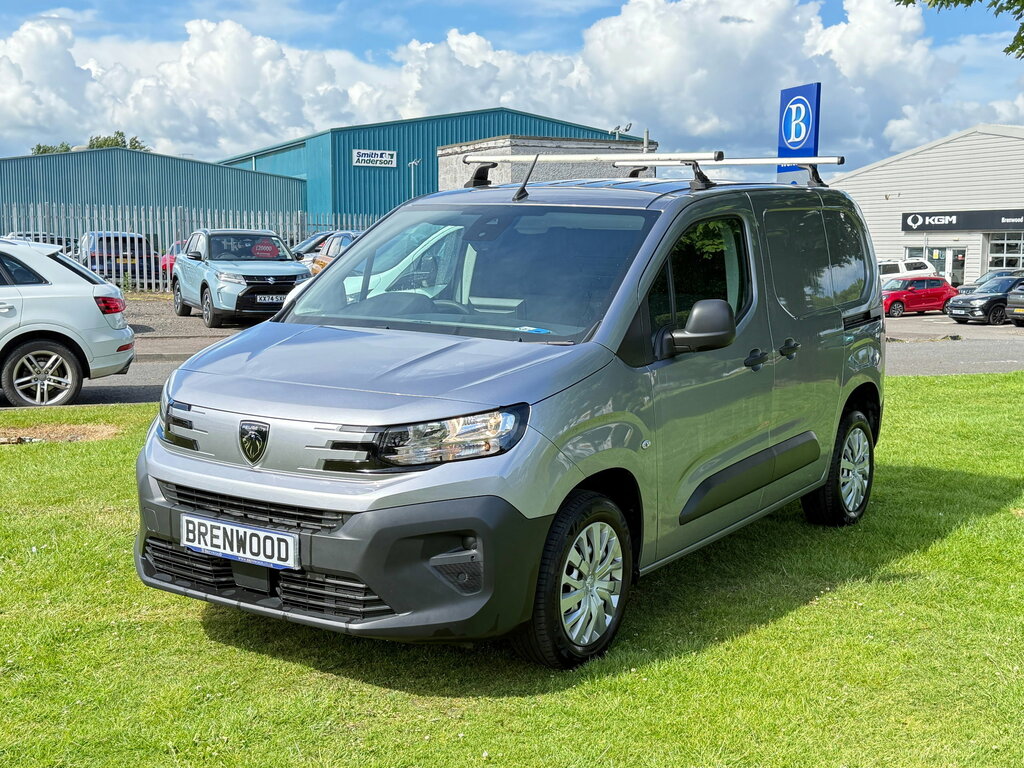 Peugeot Partner 1.5 Bluehdi 1000 Professional Standard Panel Van 5 CE74YFK Grey #3