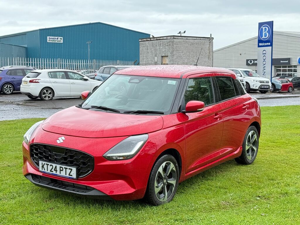 Suzuki Swift 1.2 Mhev Ultra Hatchback Hybrid Cvt Eur KT24PTZ Red #3