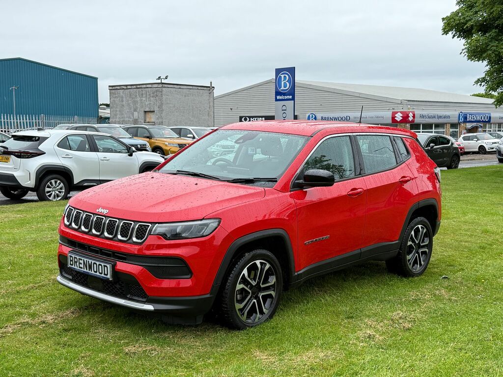 Jeep Compass 1.5 T4 E-hybrid Mhev Altitude Suv Hybri Red #3