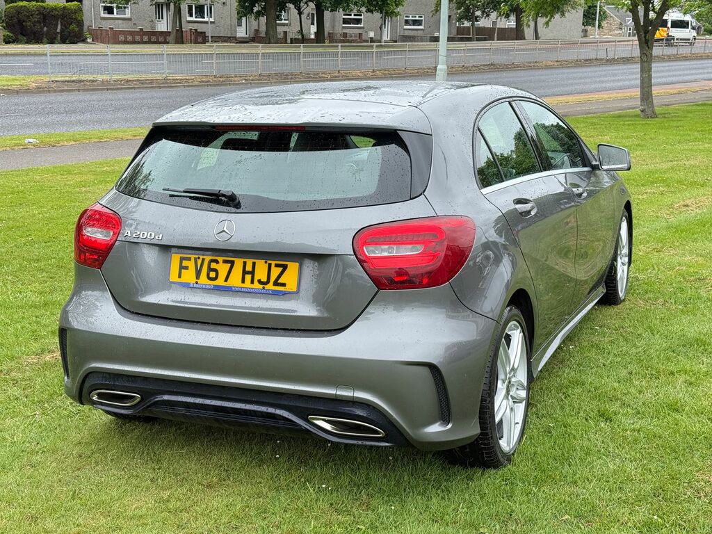 Mercedes-Benz A Class 2.1 A200d Amg Line Hatchback Eur FV67HJZ Grey #5