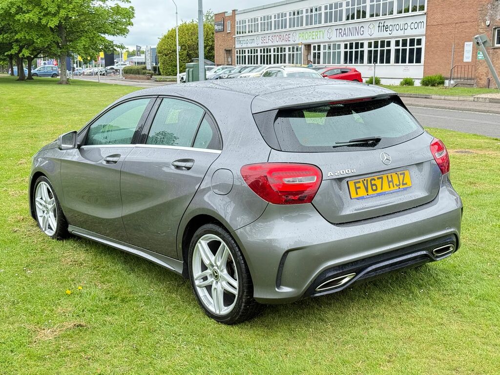Mercedes-Benz A Class 2.1 A200d Amg Line Hatchback Eur FV67HJZ Grey #4